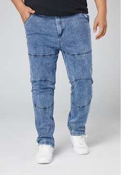 Picture of Plus Size Men Jeans With Sew Details