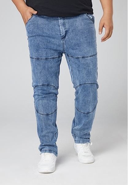 Picture of Plus Size Men Jeans With Sew Details