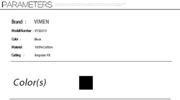 Picture of 'Be brave' Print Men's T Shirt