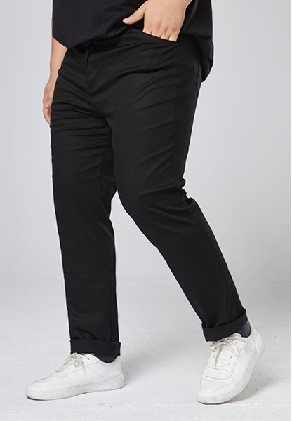 Picture of Slim Fit Men Plus Size Pants