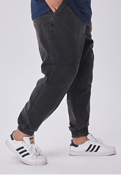 Picture of Plus Size Men Denim Jogger Jeans