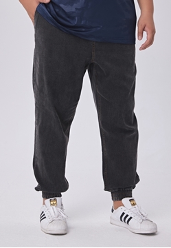 Picture of Plus Size Men Denim Jogger Jeans