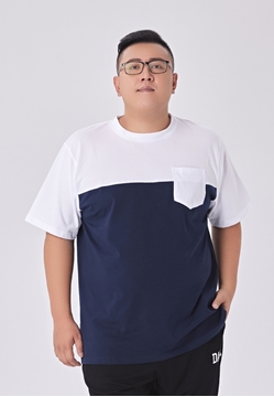 Picture of Plus Size Hit Color T-shirt