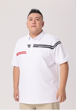 Picture of Plus Size Print Polo