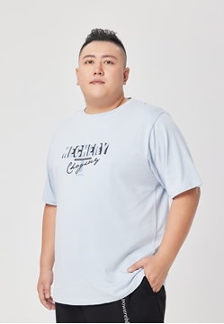 Picture of Plus Size Star with Print T-shirt