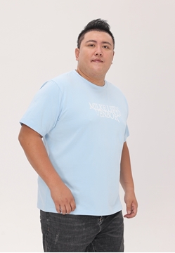 Picture of Men Circle Print T Shirt