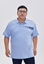 Picture of Plus Size Men Print Polo
