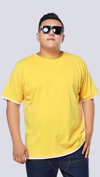 Picture of Plus Size White Border T-Shirt (4 Colors)