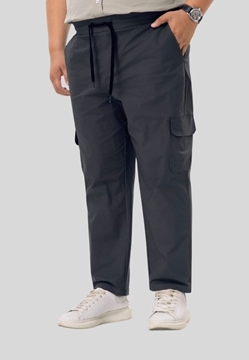 Picture of Plus Size Elastic Waist Men Cargo Pants